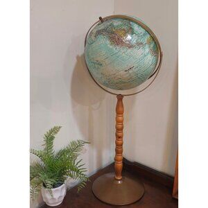 Vintage Replogle 12-inch diameter World Ocean Series Edition Terrestrial World G
